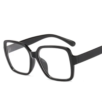 Квадратна Негабаритная Рамки За Очила, Дамски Класически Реколта Рамки За Очила, Мъжки Оптични Компютърни Очила, Прозрачни Рамки За Очила