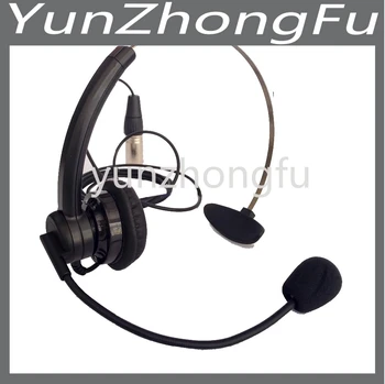 За TELIKOU NE-11 Суперлегкая Главоболие слушалки с микрофон Слушалки за вътрешна връзка XLR конектор 4 pin 5pin