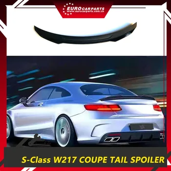 S-Class W217 Coupe 2018-2020 Година VS Стил на Задното Крило на Сухо Карбоновое влакна с две врати Материал Заден Спойлер