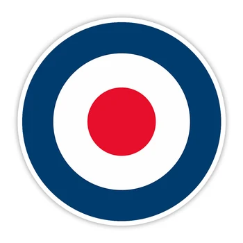 S60081 # RAF Roundel Символ на министерството на отбраната Ретро Самозалепващи Стикер Автомобили Стикер Водоустойчив Автоматично Декори Броня и Задното Стъкло Лаптоп Изберете