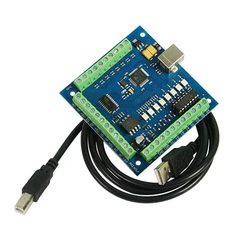 MACH3 Ос 4 100 khz USB CNC Плавен Стъпков Контролер за Движение Карта Breakout Такса за Управление за 