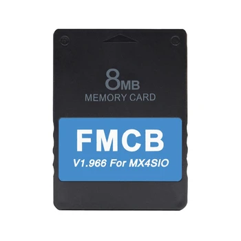 V1.966 Адаптер за SD-карта Fortuna 8/16/32/64 MB FMCB MX4SIO SIO2SD е Съвместим с игрови конзоли PS2 Slim /Fat