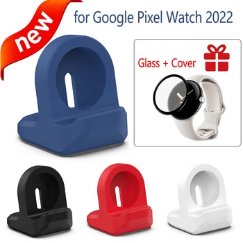 Силиконова Поставка за Зарядното устройство за Google Pixel Watch 2022 Безжична Поставка за Зарядното Устройство Pixel Watch кабел за зареждане Тенис на Притежателя Аксесоари