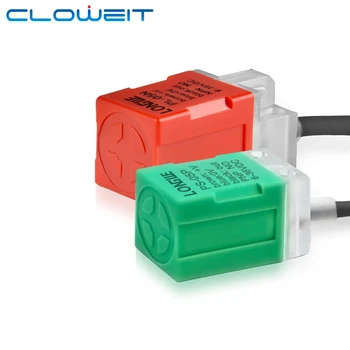 Cloweit Индуктивен Сензор за близост npn 5 мм и 8 мм Брой Брой Откриване на метал 3-проводный Премина Серия PL/PS