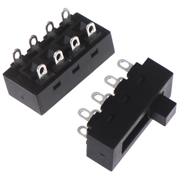 2 елемента 12A 250V 3-позиционен 8-контактни ключове LQ-103H Ключове за сешоар
