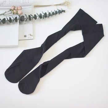 Секси Черни Бели Дълги Чорапи Медии, Дамски Чорапогащи над Коляното, Високи Чорапи над Коляното за Дамите, Топло Бельо за Момичета, 2021