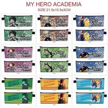 My Hero Academia Аниме Пеналы За Моливи Todoroki Shoto Bakugou Katsuki Чанти За Моливи Kawaii Студентски Канцеларски Материали, Офис Ученически Пособия
