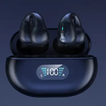 Безжични Слушалки Bluetooth 5,3 Слушалки За Ambie Sound Слушалки Слушалки, Hi Fi Стерео Спортни Водоустойчиви Слушалки И Микрофон Q9c4