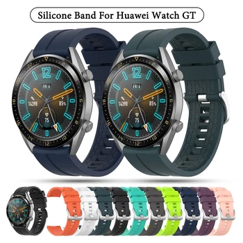 Официален Стил Силиконов Ремък За Huawei Watch GT Оригинална Каишка За Часовник Huawei GT2 46 мм/GT 2 Pro Взаимозаменяеми Гривна