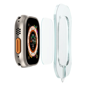 Защитното стъкло на екрана За Apple Watch Ultra 49 мм Прозрачна Пълно Защитно фолио за iWatch ultra 49 мм положение лесна инсталация