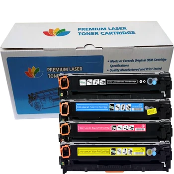4 Опаковки Съвместима Тонер касета за hp 205a CF530A CF531A CF532A CF533A за принтер HP LaserJet M154 M180 M181